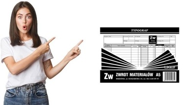 Druk- ZW Zwrot materiałów A5