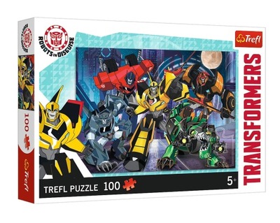 Puzzle dla 6 latka 100 elementów Transformers HIT!