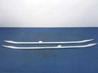 Audi a4 b6 b7 avant рейлинги кровельные хром комплект фото №1