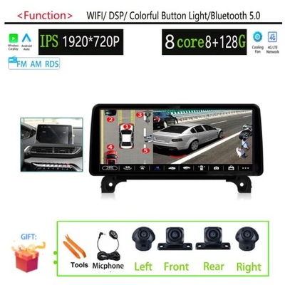 NAWIGATOR GPS PARA PEUGEOT 4008 5008 3008 2016-2022 ANDROID 13 RADIO DE AUTOMÓVIL  