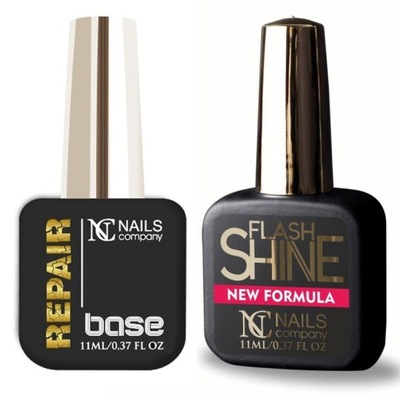 Nails Company top shine baza repair base 2x 11ml