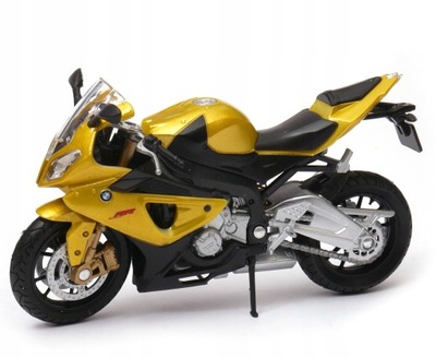 BMW S 1000 RR 1:18 WELLY model motor motocykl