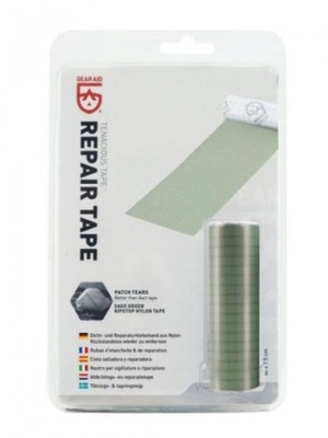 Taśma naprawcza GearAid Tenacious Tape Repair Tape Green Nylon 50 x 7.5 cm