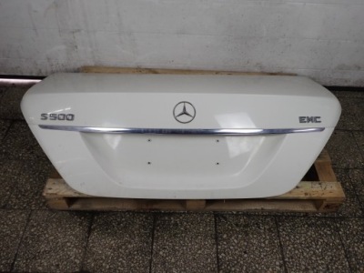 Крышка багажника багажника mercedes s500 w221 long лак 650 фото №1