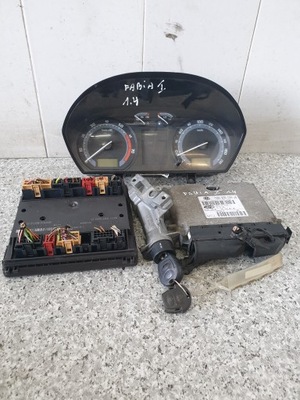 Блок управления набор запуск fabia i 1,4 036906034je фото №1