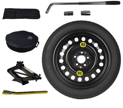 WHEEL SPACE-SAVING WHEEL MAZDA 3 5 6 MX-5 RX-8 + SET  