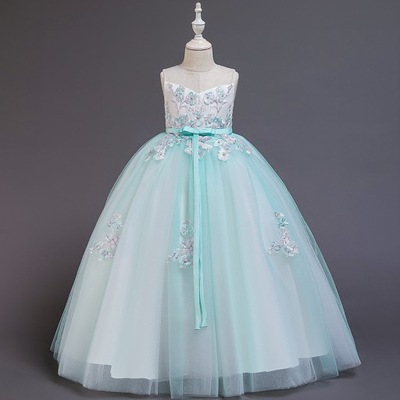 sukienka księżniczki dla dziewczynki bufiasta spódnica z siateczki 2O7
