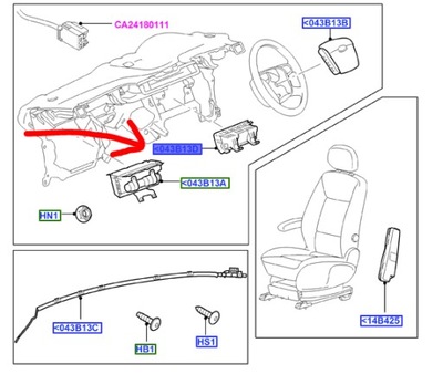 BOLSA DE AIRE VOLANTE FORD MONDEO MK4  