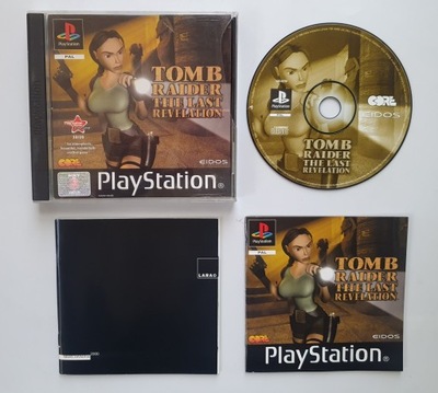 TOMB RAIDER THE LAST REVELATION PSX PS1 PS2