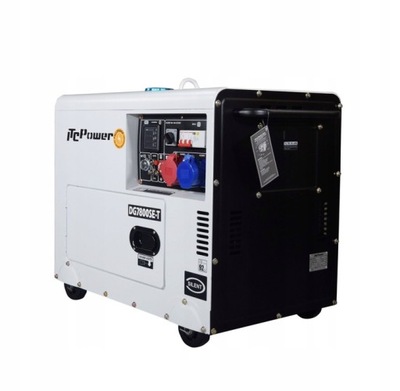 Agregat prądotwórczy 5,8kW AVR ITCPower DG7800SET Diesel