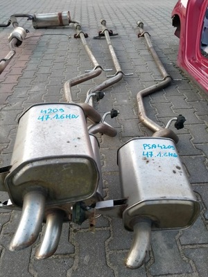 Peugeot 407 гаситель 1.6 hdi psa 4209 фото №1