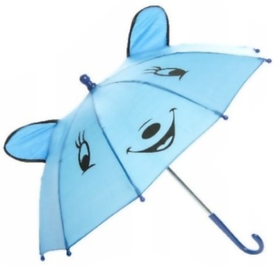 Parasolka Parasol Dla Dzieci Z Uszkami Niebieska
