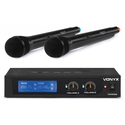 Mikrofon bezprzewodowy Vonyx WM522 brak mikrofonu 201.400Mhz