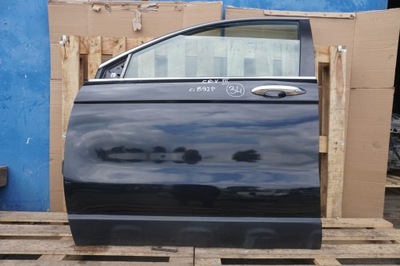 Honda cr-v iii двері ліва передні b92p чорний скло 2008-2012rok фото №1