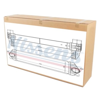 Nissens 96435 радиатор воздуха наддувочный фото №1