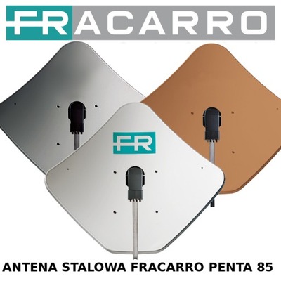 Antena satelitarna stalowa Fracarro PENTA85 cegla