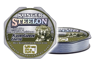 KONGER STEELON FLUOROCARBON COATED 0.25mm/150m