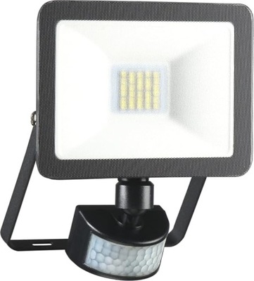 Reflektor zewnętrzny, lampa led z czujnikiem ruchu, 10 W,