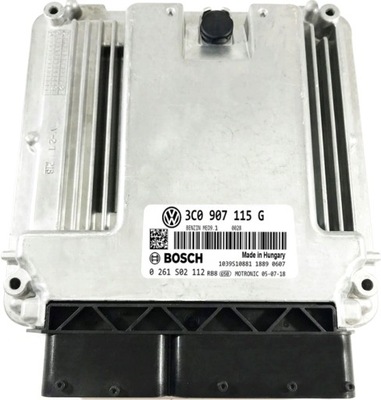 КОМПЬЮТЕР VW PASSAT B6 3C0907115G 0261S02112 +PIN