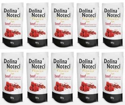 Dolina Noteci Premium Pure wołowina i ryż 10x500g