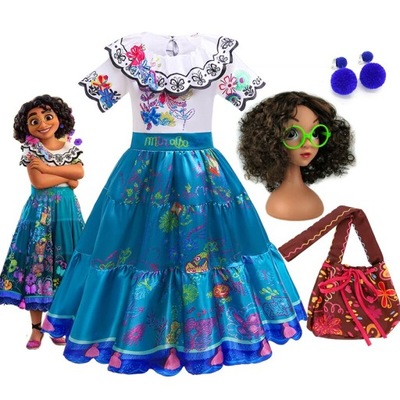 Encanto Disney Charm Costume Princess Dress