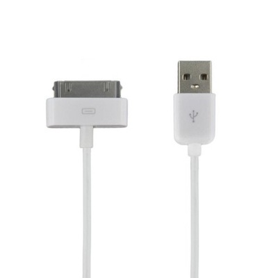 4World Kabel USB iPhone iPad iPod 100cm Biały