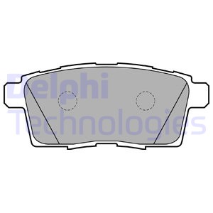 Гальмівні колодки гальмівні delphi mazda'07- lp2052 фото №1