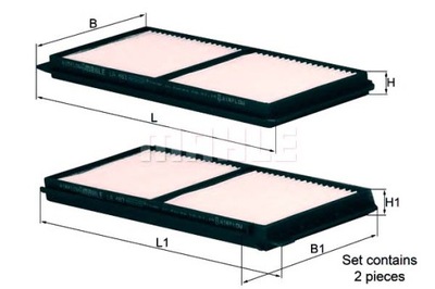 KNECHT LA483/S ФІЛЬТР КАБІНИ