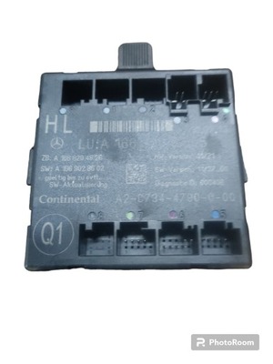 Mercedes ml 166 w166 x166 модуль комфорта дверь левый задняя 1669005705 фото №1