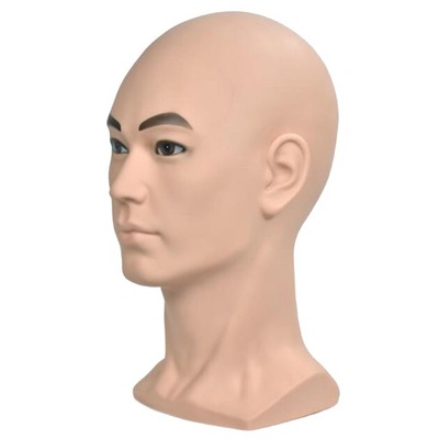 Głowa manekina łysego Głowa manekina Model dla