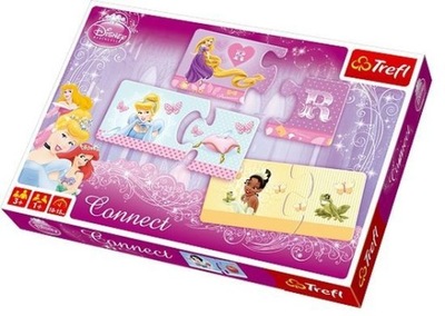 Gra Connect Princess Księżniczki Disney Trefl 1007