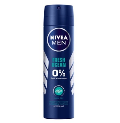 Nivea Deodorant Fresh Ocean Spray 150Ml