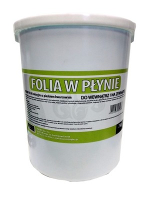 FOLIA W PŁYNIE HYDROIZOLACYJNA Z KWARCEM 7 Kg