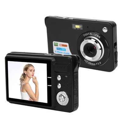 8x Zoom Digital Camera,32GB Memory Card Builtin
