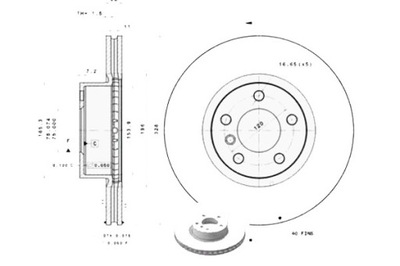 SET DISC BRAKE BREMBO +GRATISY - milautoparts-fr.ukrlive.com