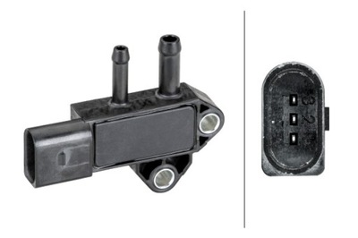 HELLA SENSOR DE PRESIÓN GASES DE ESCAPE MAZDA 3 6 6 UNIVERSAL CX-5 MITSUBISHI ASX  