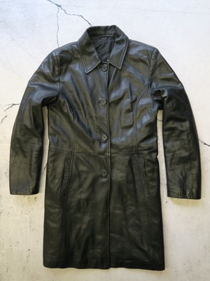 Hugo Boss kurtka skórzana skóra płaszcz M/L