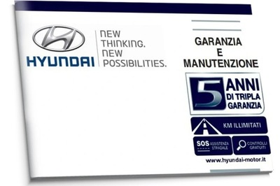 Hyundai Włoska Książka Serwisowa