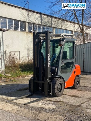 Wózek widłowy TOYOTA 06-8FDJ35F Diesel, 2018 rok, 3,5t