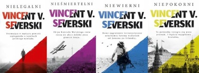 Nielegalni Vincent V. Severski pakiet 4 książki