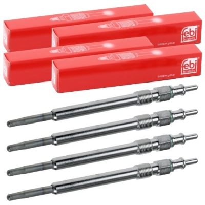 4x свеча накаливания febi bilstein 22836 фото №1