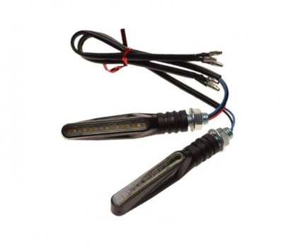 Kierunkowskazy motocyklowe ze światłem pozycyjnym