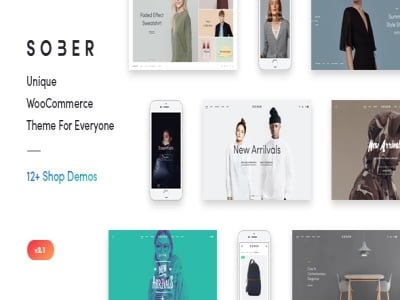 Szablon Sober - WooCommerce WordPress Theme