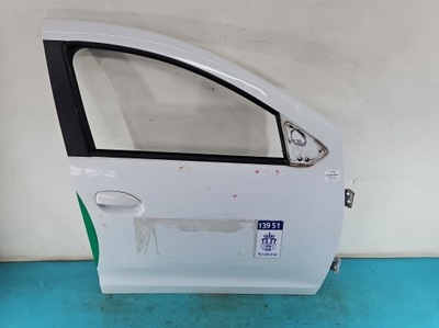 Дверь перед правое пассажира dacia sandero ii 12-20 белый dv369 фото №1