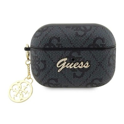 Guess Guess 4G Charm Collection - Etui AirPods Pro 2 (czarny)
