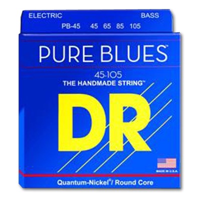 DR PURE BLUES - struny do gitary basowej