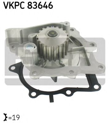 BOMBA DE REFRIGERACIÓN SKF VKPC 83646 CITRO C-CROSSER  