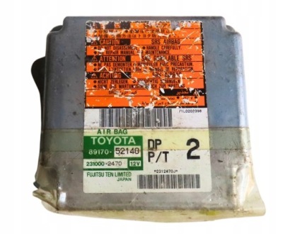 Модуль блок управления датчик подушка безопасности toyota yaris 1 1999-2005 год 89170-52140 фото №1