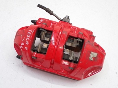 Супорт гальмівний лівий перед brembo 4x4 awd tesla model y 3d3 3d6 22r фото №1