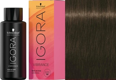 Schwarzkopf IGORA Vibrance farba Ton w Ton 6-16 Ciemno Popielaty Brąz